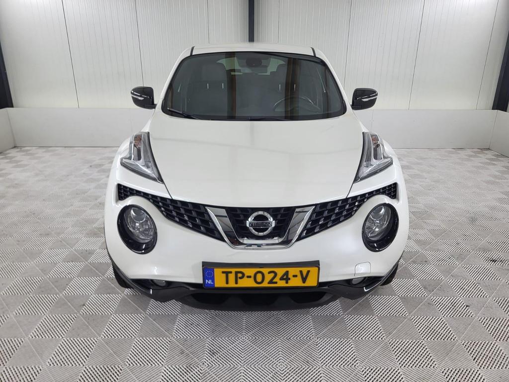 Nissan Juke 1.2 DIG-T S/S N-Connecta, Camera, Trekhaak, Auto's, Nissan, Voorwielaandrijving, 639 kg, 116 pk, Wit