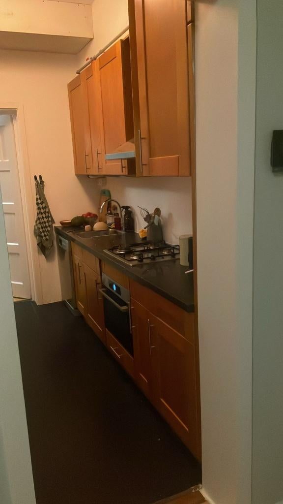 Keuken, Ophalen, Gebruikt, Bruin, Graniet of Steen