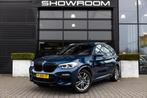 BMW X3 XDrive20d, 190 PK, Pano, Harman & Kardon, Camera!, Automaat, 2000 kg, Blauw, Leder en Stof