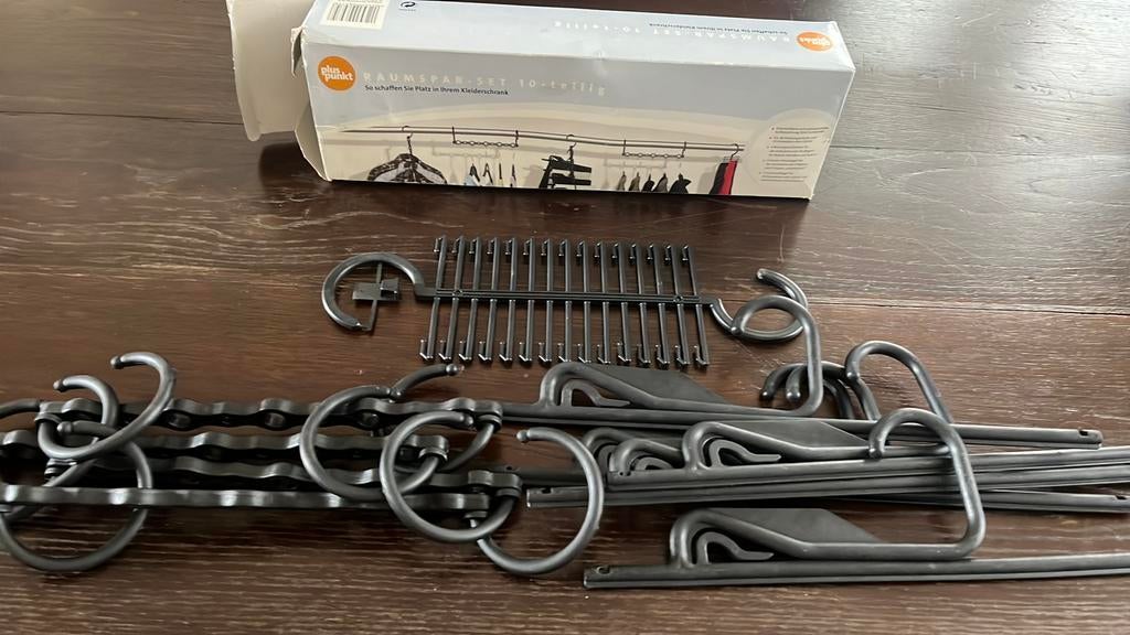 Kleding organizer set - Ruimtebesparend voor je kledingkast, Ophalen of Verzenden, Zo goed als nieuw