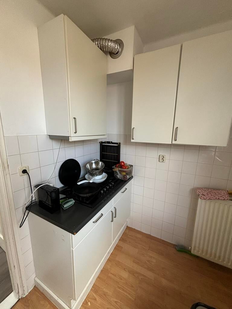 Gebruikte keuken, Huis en Inrichting, Keuken | Complete keukens, Gebruikt, Hoekkeuken, Wit, Kunststof, Ophalen