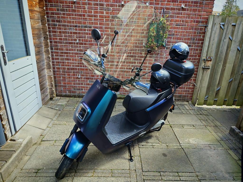 IVA E-GO S8 elektrische scooter (2023) - Incl. extra's, Fietsen en Brommers, Scooters | Overige merken, Gebruikt, Maximaal 45 km/u