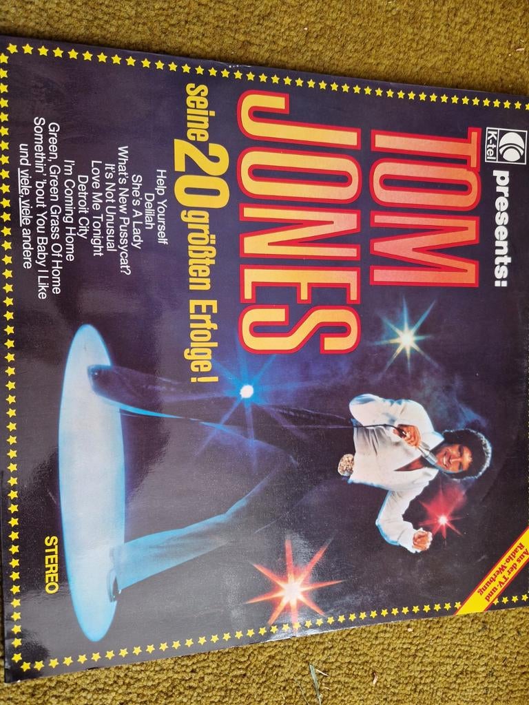 LP Tom Jones - Seine 20 größten Erfolge! (K-Tel), Gebruikt, Ophalen of Verzenden, 1970 - 1979, Complilatie
