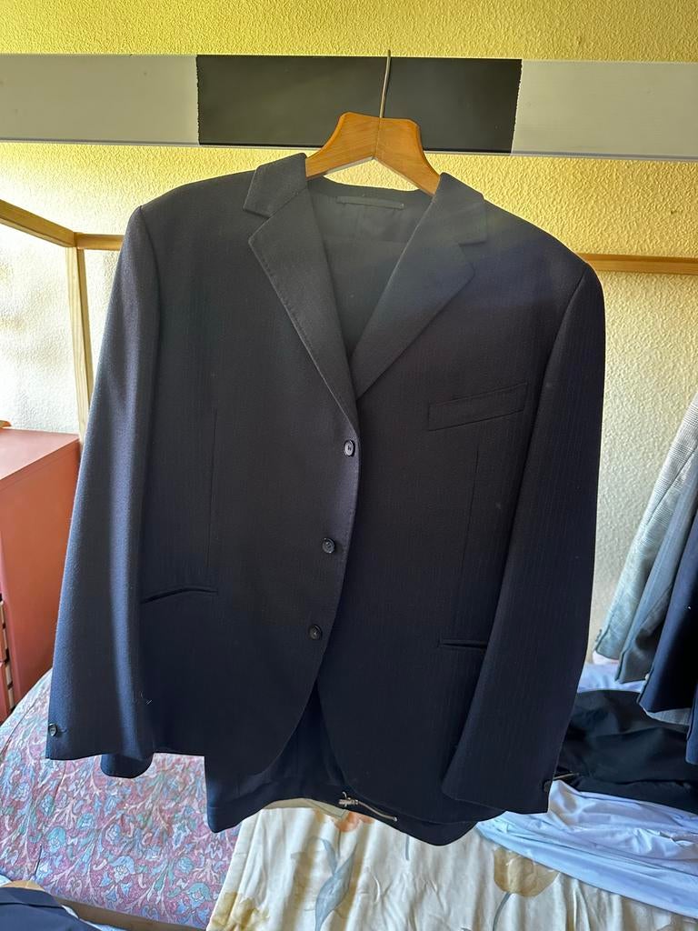 Hugo Boss Herenpak - Maat XL, Ophalen of Verzenden, Zo goed als nieuw, Maat 56/58 (XL), Blauw