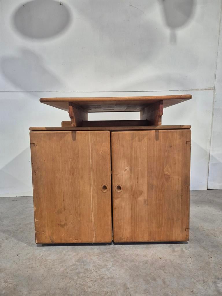 Team 7 massief houten commode.met verschuifbaar plateau, Ophalen, Gebruikt, 50 tot 70 cm, Onbekend