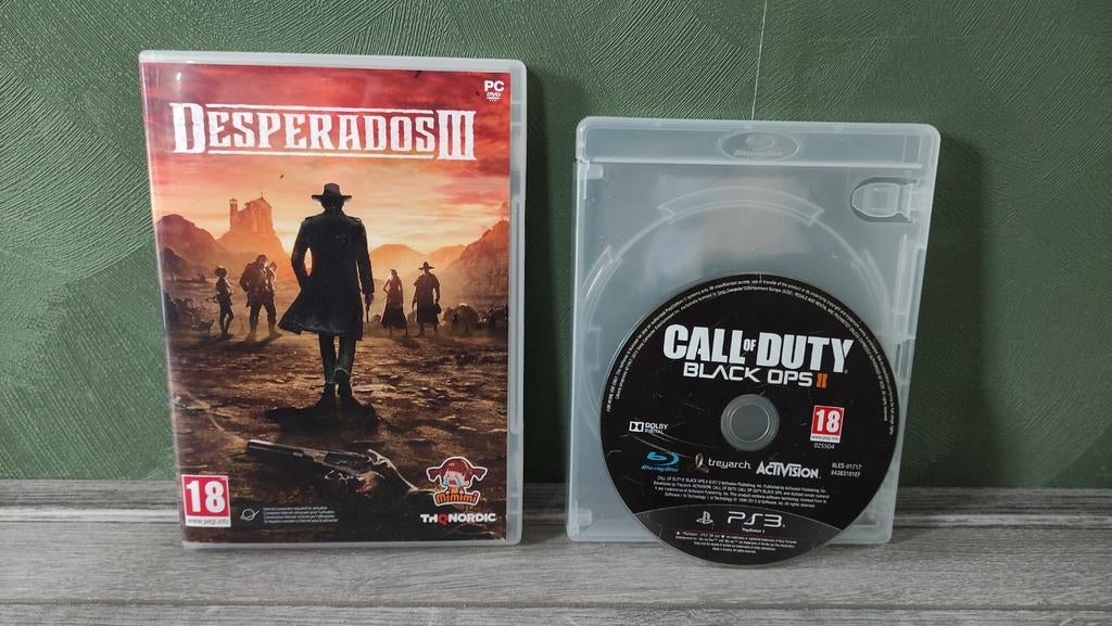 Call of Duty Black ops 2 ps3 en gratis desperados 3 pc game, Spelcomputers en Games, Games | Sony PlayStation 3, Vanaf 18 jaar