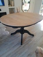 XXXL Uitschuifbare bolpoot eettafel in landelijke style, 100 tot 150 cm, 200 cm of meer, Ophalen of Verzenden, Zo goed als nieuw