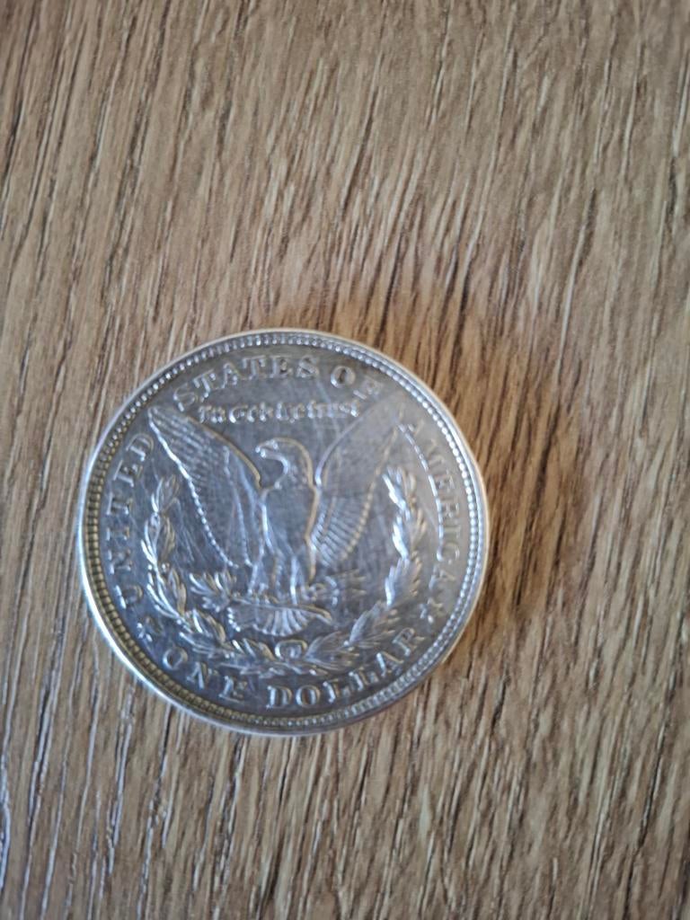 Zilveren 1 Dollar Muntstuk 1921 - Morgan Dollar, Ophalen of Verzenden, Noord-Amerika, Losse munt, Zilver