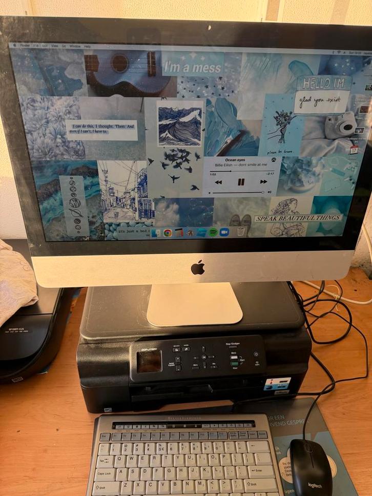 iMac (21.5-inch, Late 2009), Computers en Software, Apple Desktops, Gebruikt, iMac, Onbekend, 3 tot 4 Ghz, 8 GB, Ophalen of Verzenden