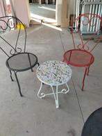 Bistro setje, Ophalen of Verzenden, Zo goed als nieuw, Overige materialen, 2 zitplaatsen