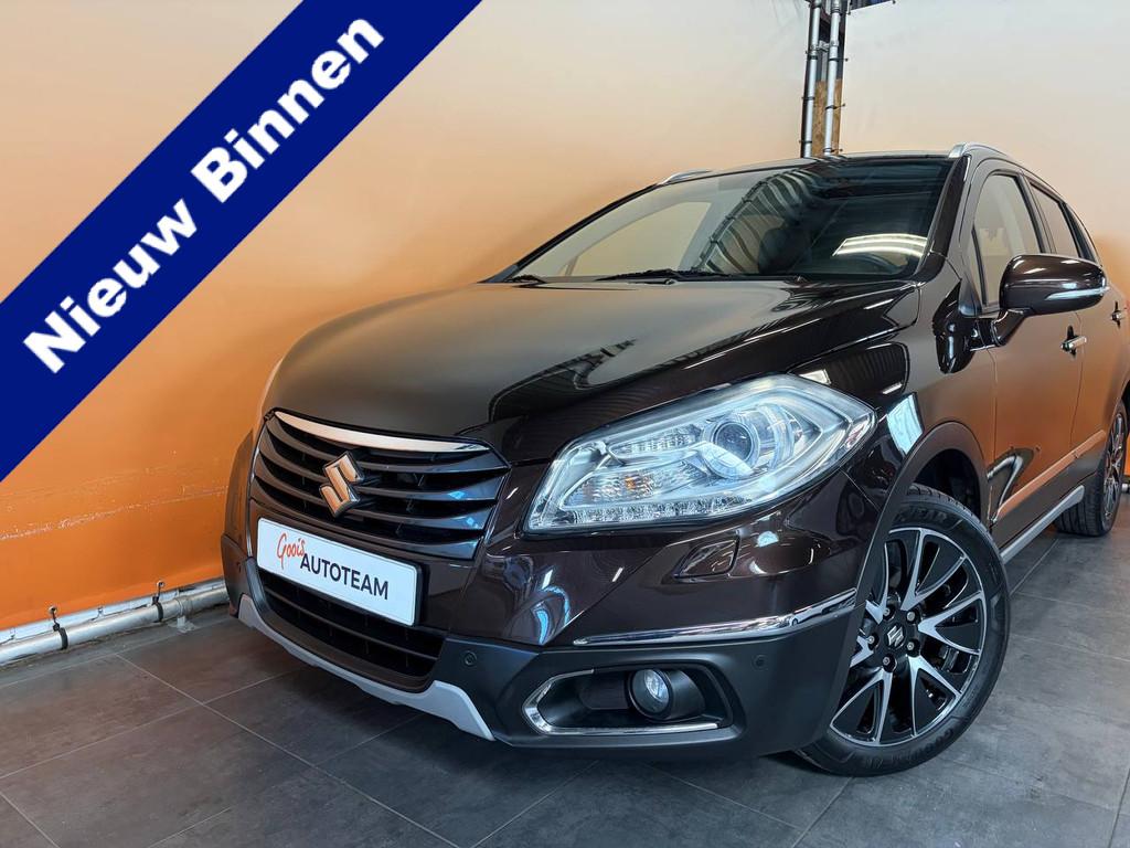 Suzuki S-Cross 1.6 High Executive Vol Opties! automaat | sch, Auto's, Suzuki, 4 cilinders, Bruin, 400 kg, 49 €/maand