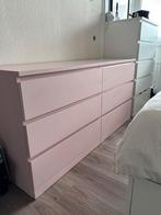 Roze MALM kasten IKEA, Ophalen, Gebruikt, 5 laden of meer, 75 cm of meer