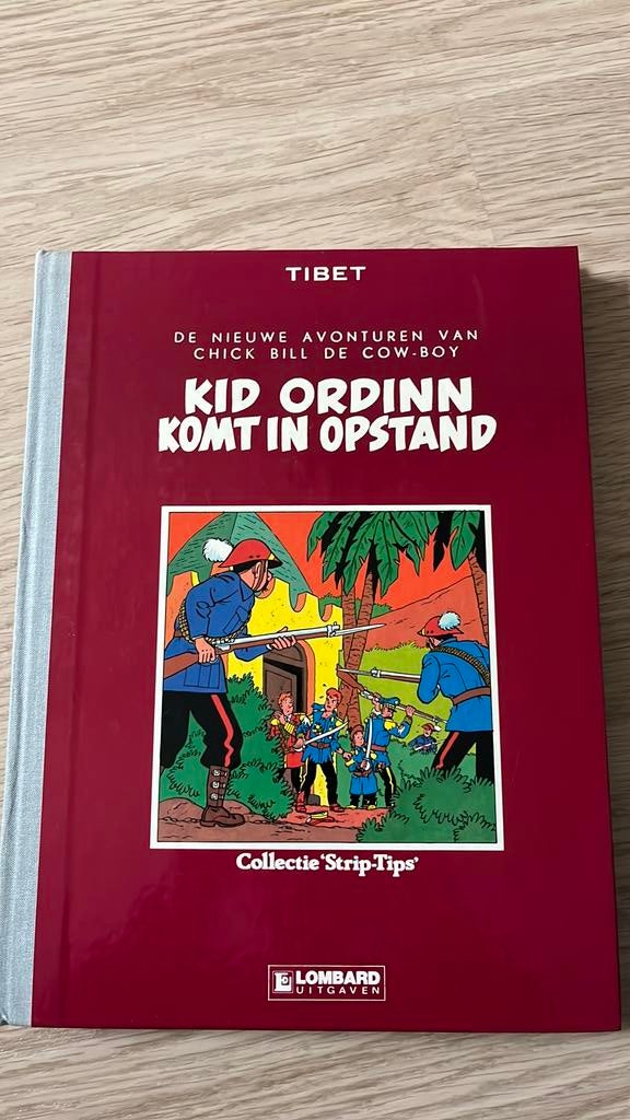 Chick bill -  kid ordinn komt in opstand Lombard 85, Eén stripboek, Ophalen of Verzenden, Gelezen