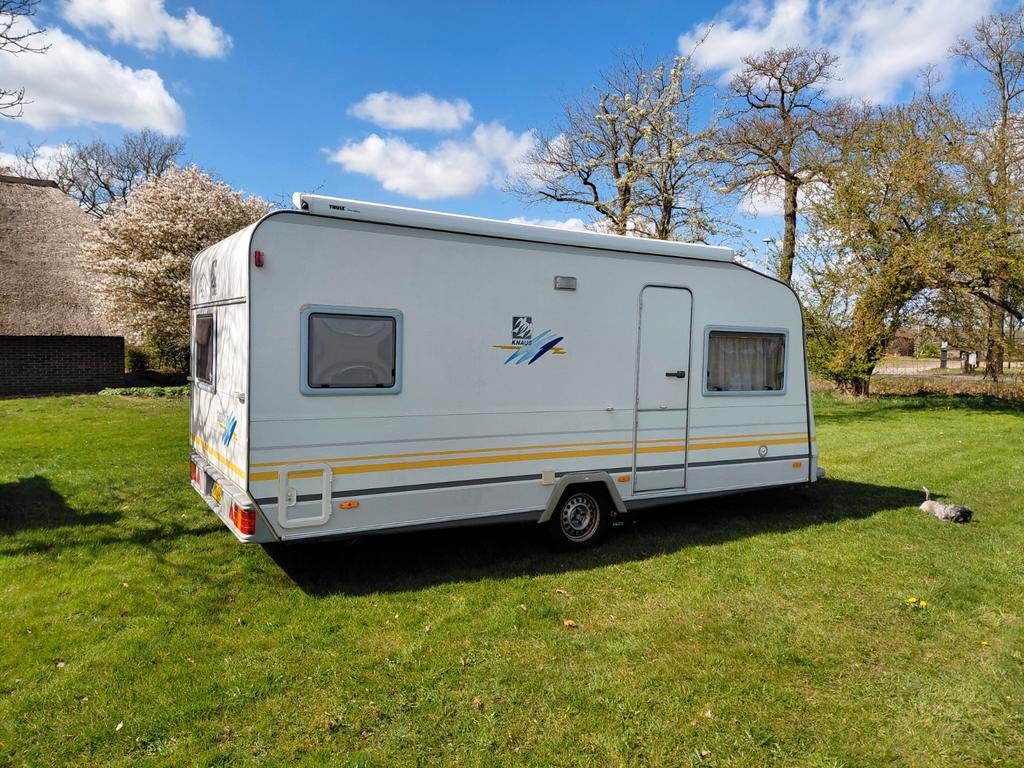 Knaus Sudwind 495 caravan met mover en luifel, Caravans en Kamperen, Caravans, Particulier