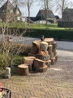 Wilgen Gekloofd haardhout, 6 m³ of meer, Ophalen, Blokken