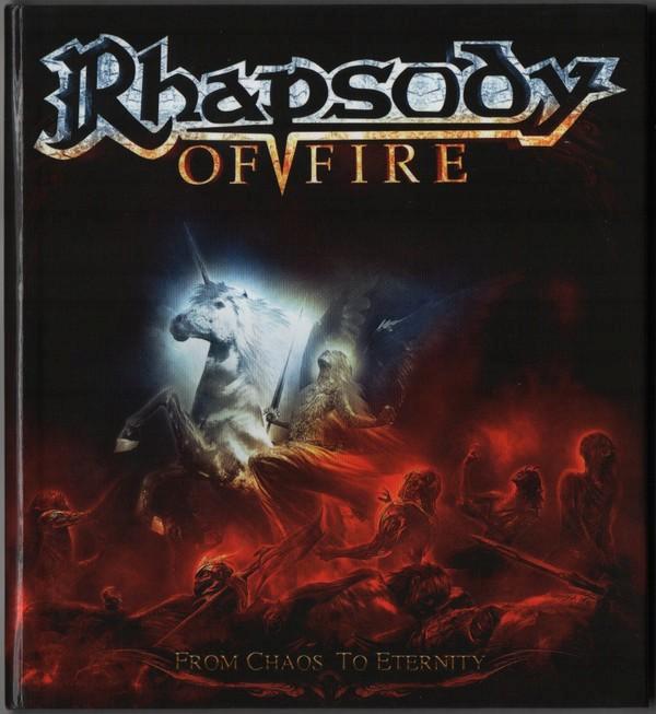 CD: Rhapsody Of Fire – From Chaos To Eternity (ZGAN), Cd's en Dvd's, Cd's | Hardrock en Metal, Zo goed als nieuw, Ophalen of Verzenden