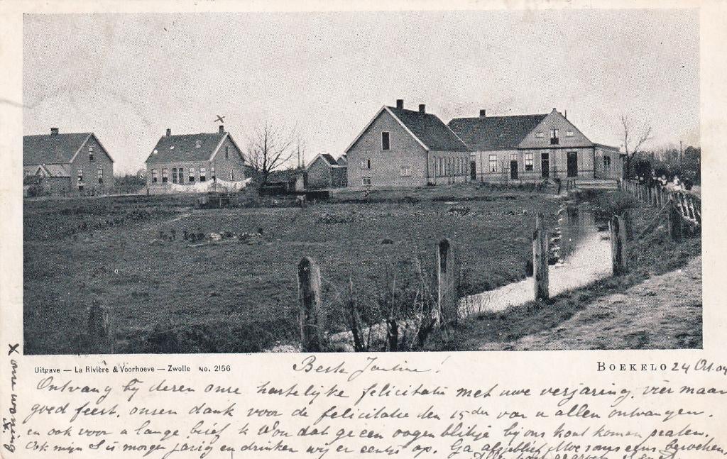 Boekelo, 1904., Verzenden, Voor 1920, Gelopen, Overijssel