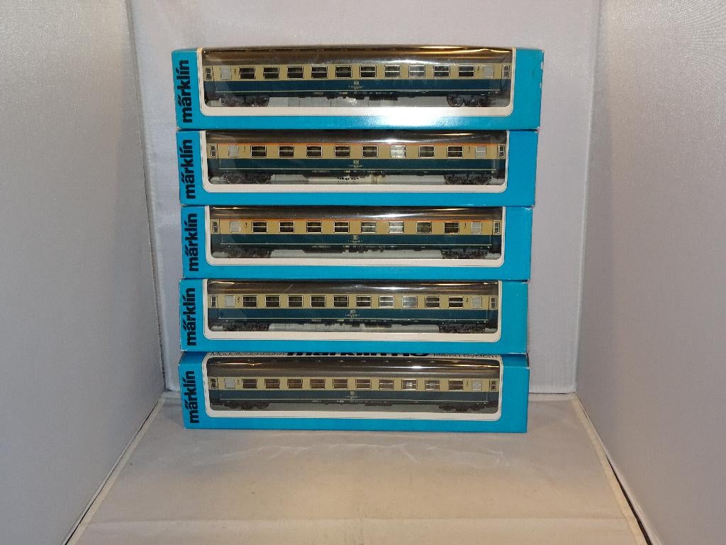 Marklin DB D-trein wagon  4291/4292 Nieuw in OVP (#953), Wisselstroom, Ophalen of Verzenden, Märklin, Nieuw