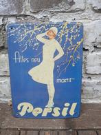 Persil reclame bord, Verzamelen, Ophalen of Verzenden, Gebruikt, Reclamebord