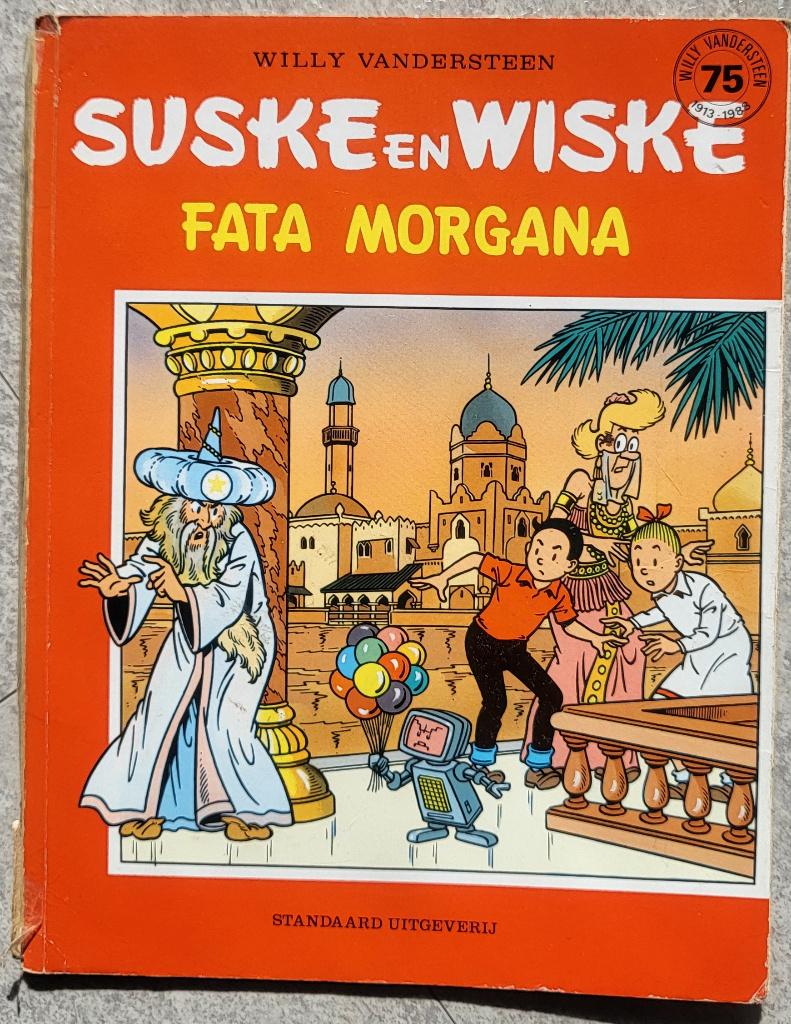 Suske en Wiske Fata Morgana Efteling, Boeken, Stripboeken, Gelezen, Willy Vandersteen, Eén stripboek, Ophalen of Verzenden