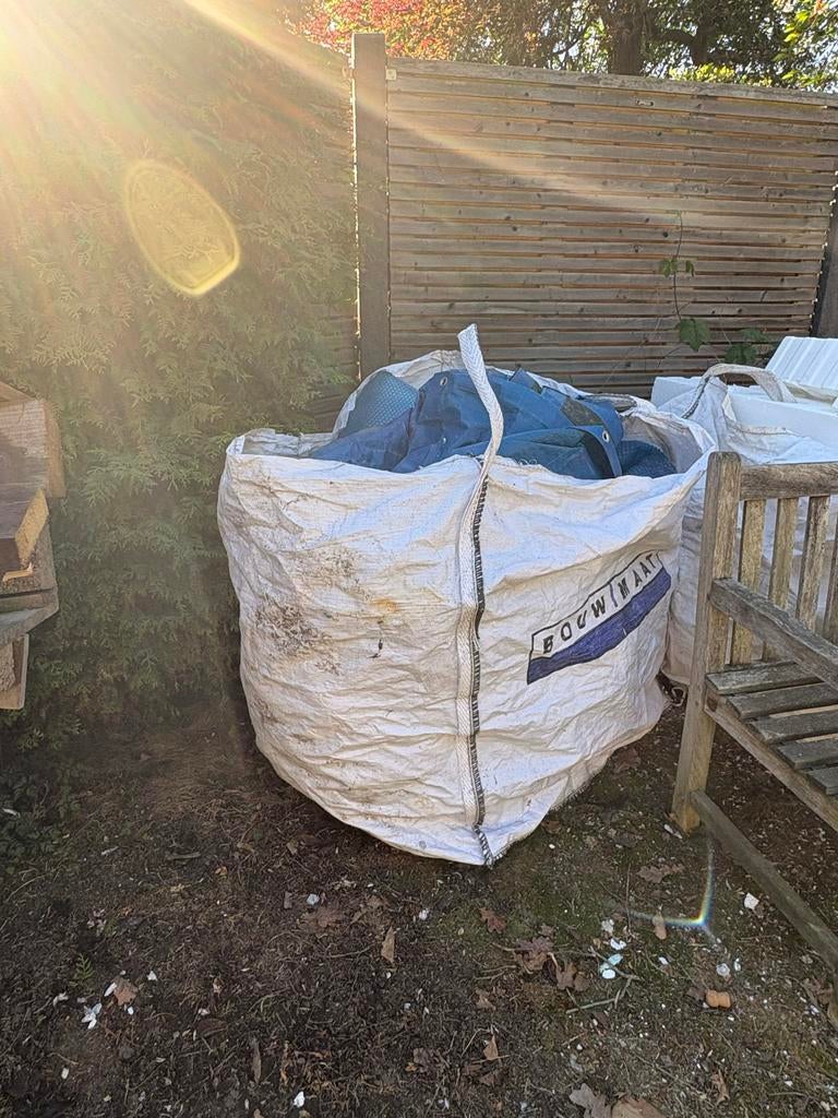 Gratis big bags (stuk of 6), Ophalen, Gebruikt, 100 cm of meer, 60 cm of meer
