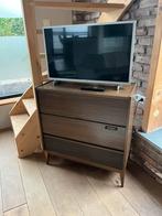 Vintage Radiomeubel met werkende speakers, Ophalen