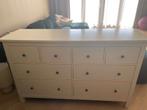 IKEA ladekast met 8 lades - Wit, Ophalen, Gebruikt, 100 tot 150 cm, 100 tot 150 cm
