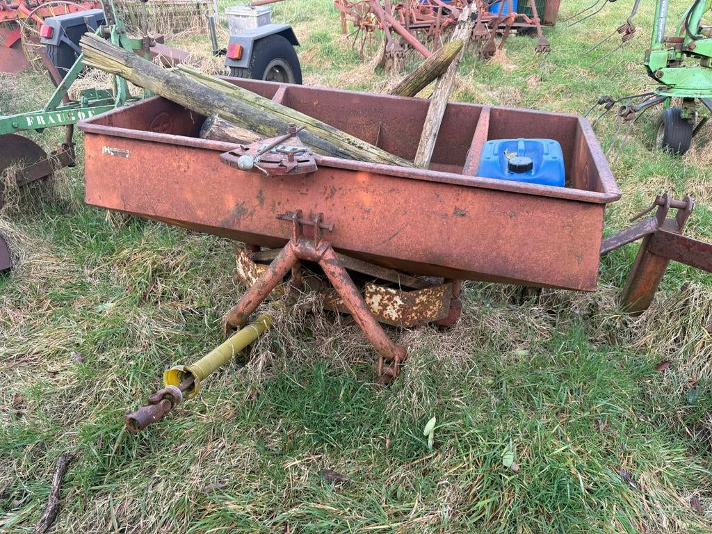 Grondschaaf kunstmesstrooien vork schudder, Tuin en Terras, Grasmaaiers, 50 cm of meer, Ophalen