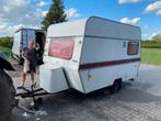 CARAVAN KNAUS Jet 325 Luxe uit 1975 | Opknappertje | Vintage, Standaardzit, Openslaande ramen, Knaus, Omvormbare zithoek