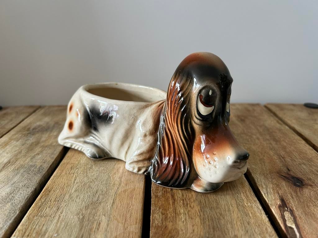 Jema Holland Hond plantenbakje, Ophalen, Zo goed als nieuw, Dier