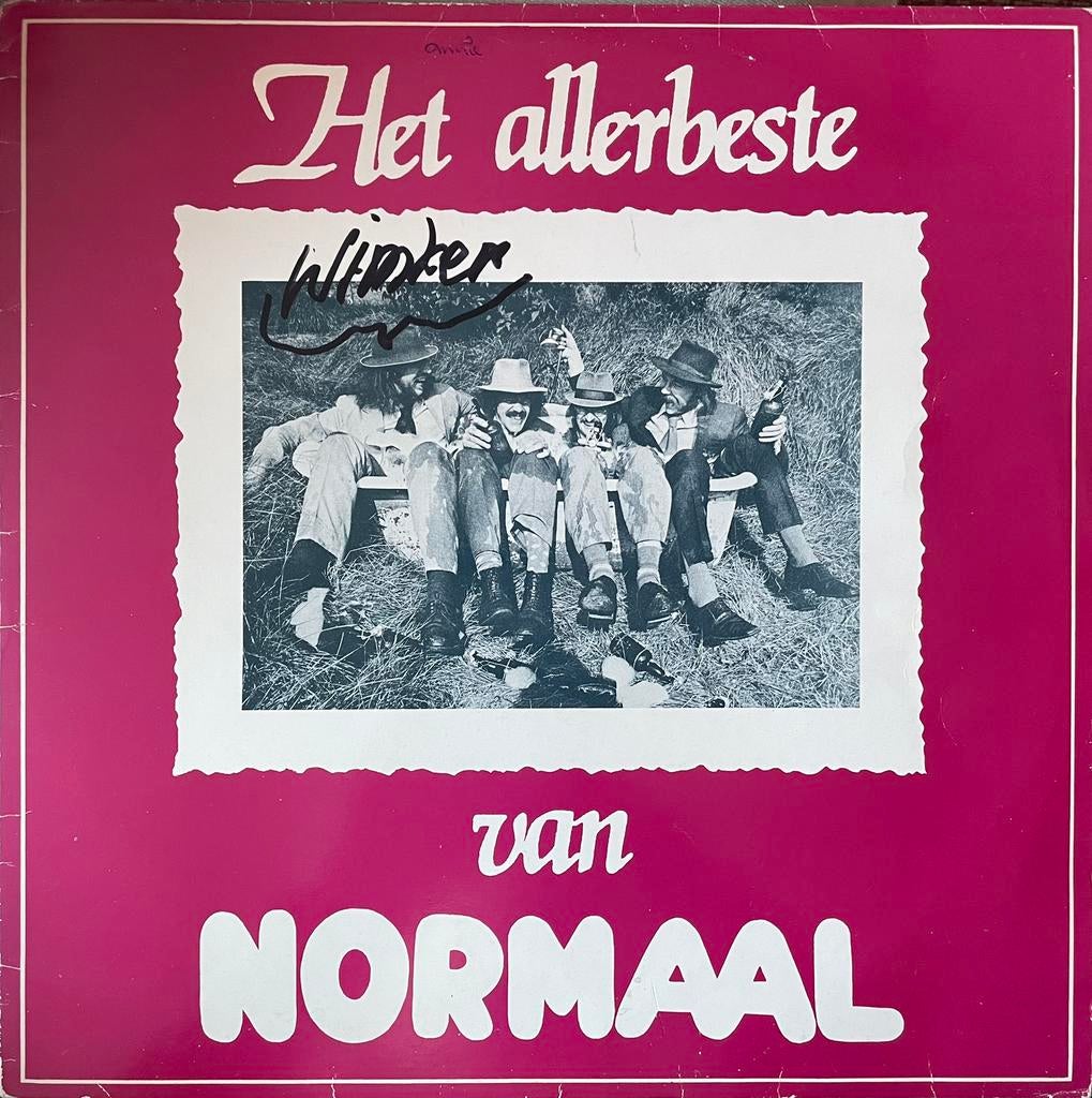 Nederpop LP Normaal GESIGNEERD!, Ophalen of Verzenden, 12 inch, Streekmuziek, 1970 - 1979
