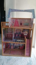 Groot Barby huis - 114x73x30 cm - Gratis af te halen, Ophalen, Gebruikt, Poppenhuis