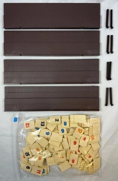 Goliath Rummikub Original spel met Grote Stenen compleet, Coolsingel 104, 3011 AG Rotterdam, Netherlands, Verzenden, Goliath, Zo goed als nieuw