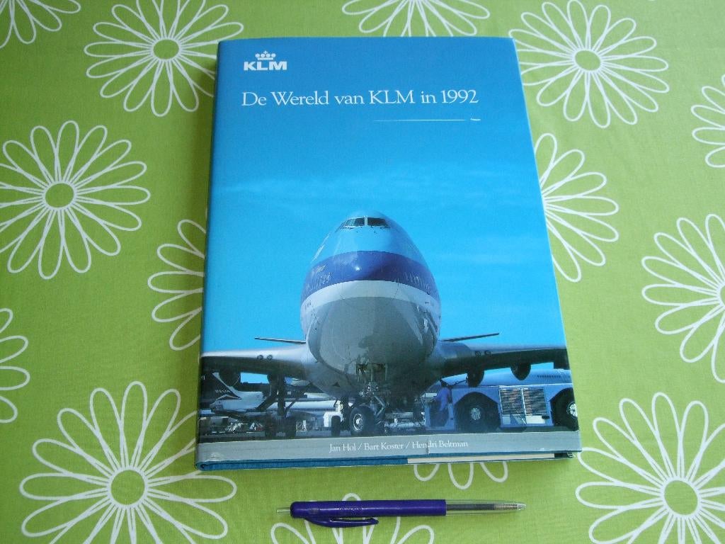 De wereld van KLM in 1992, Verzamelen, Ophalen of Verzenden, Zo goed als nieuw, Boek of Tijdschrift