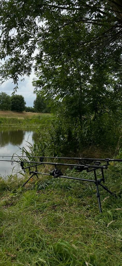 Shimano technium oldskool karper hengels, Ophalen of Verzenden, Zo goed als nieuw, Werphengel