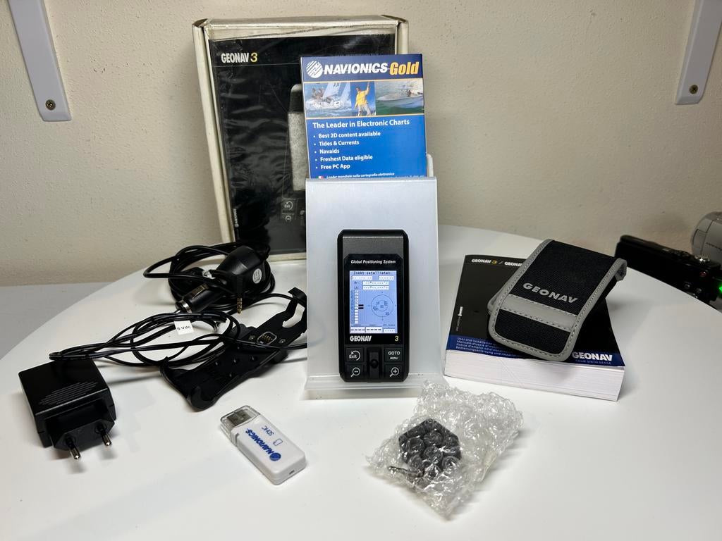GEONAV 3 Global Positioning System, Ophalen of Verzenden, Gebruikt, Gps of Kompas