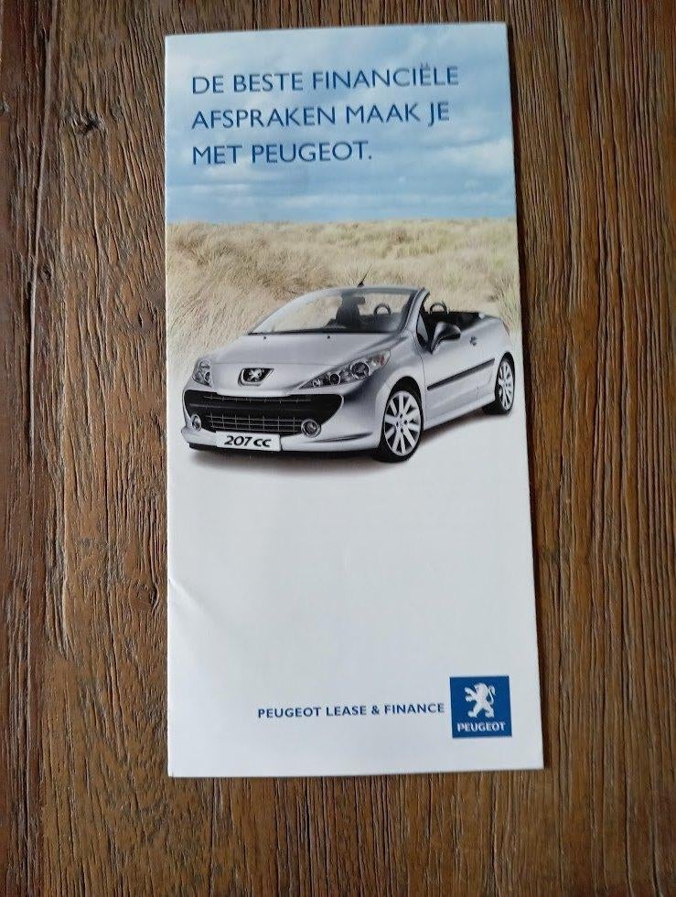 Peugeot de beste financiele afspraken 207 / 307 / 407 / 607, Verzenden, Zo goed als nieuw, Peugeot