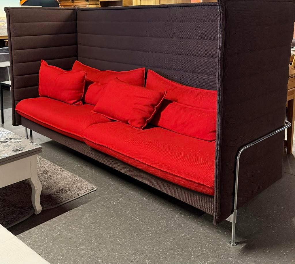 Prachtige Vitra Alcove highback 3 zit bank, Vitra, ., Design, Driepersoons