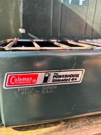 Coleman 414, 2 pits benzinebrander, Ophalen of Verzenden, Gebruikt