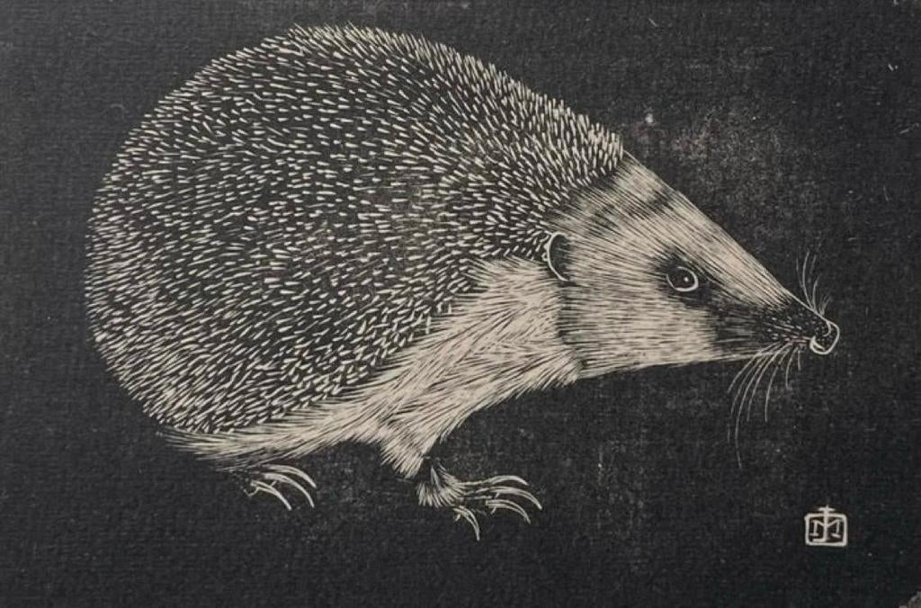 Jan Mankes - Egeltje, Antiek en Kunst, Ophalen of Verzenden