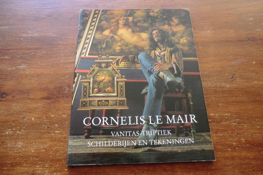 boek - Cornelis le Mair - vanitas-triptiek - schilderijen, Ophalen of Verzenden, Gelezen, Schilder- en Tekenkunst