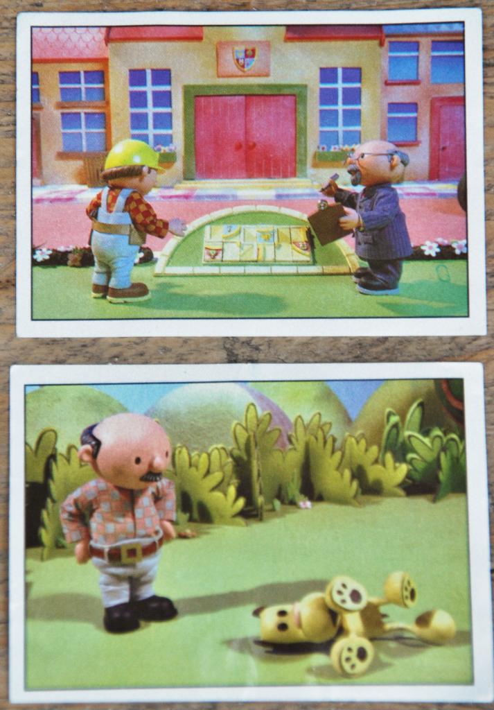 2x Bob de Bouwer stickers, Ophalen of Verzenden, Nieuw, Film, Tv of Omroep