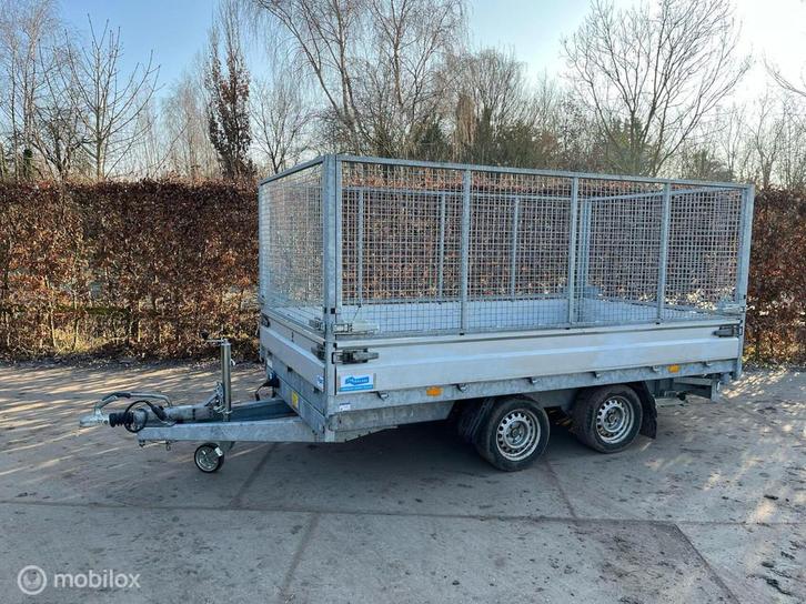 Hapert COBALT kipper, 335x180 met loofrekken, Auto diversen, Aanhangers en Bagagewagens, Gebruikt
