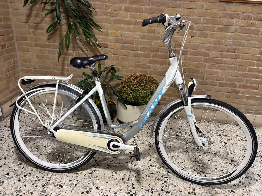 Mooie giant dames fiets 28 inch rijklaar, Ophalen, 2 zitjes, Gebruikt, Versnellingen