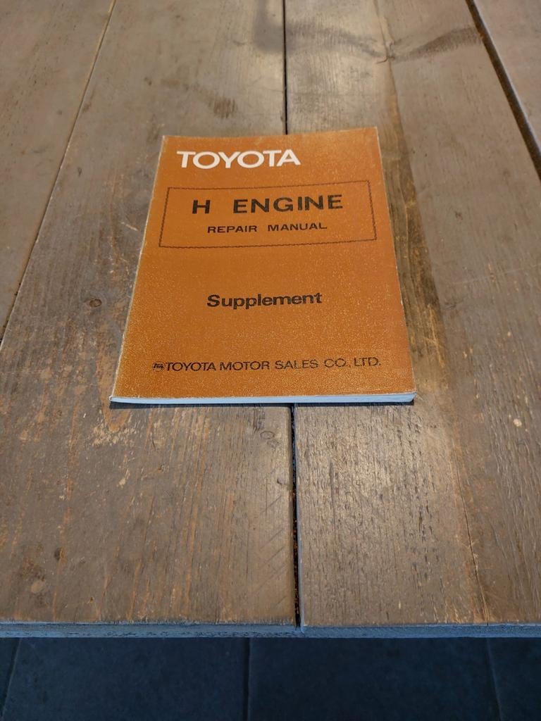 REPAIR MANUAL ENGINE TOYOTA H MOTOR DIESEL LANDCRUISER HJ45, Ophalen of Verzenden