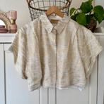 Josh V blouse maat L, Ophalen of Verzenden, Zo goed als nieuw, Maat 42/44 (L), Beige