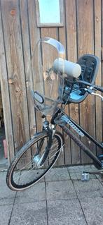 Yepp voorzitje met windscherm en slaaprol, Fietsen en Brommers, Fietsaccessoires | Fietsstoeltjes, Ophalen of Verzenden, Gebruikt
