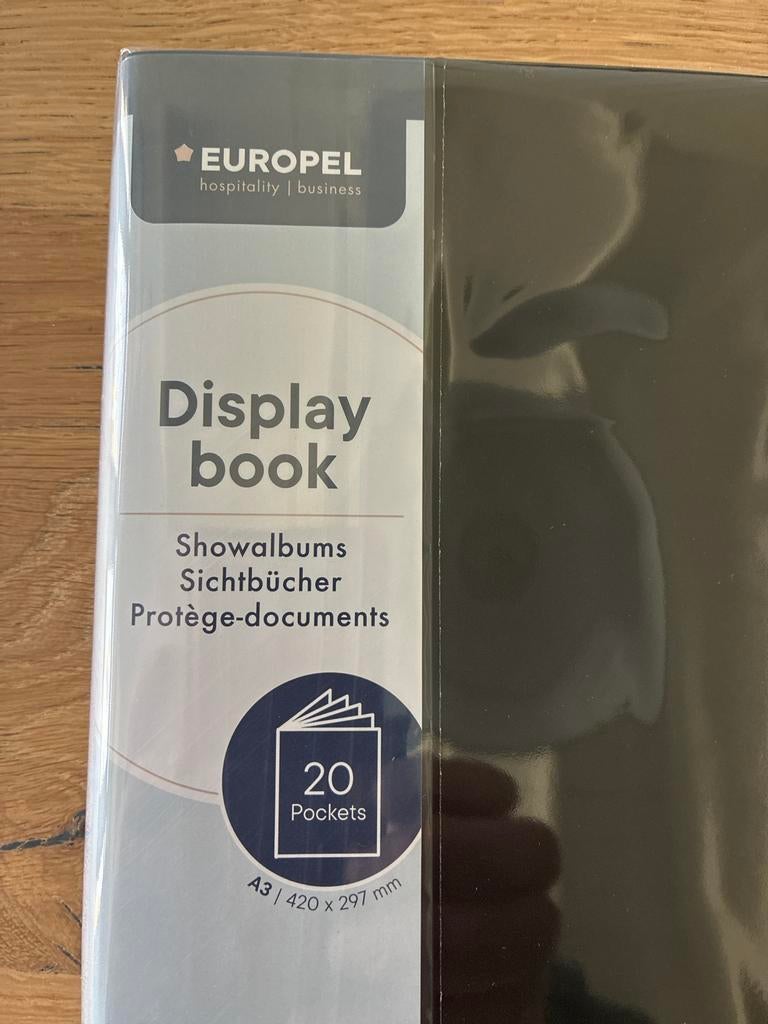 Portfoliomap nieuw (20 hoezen) A3, Ophalen of Verzenden, Nieuw