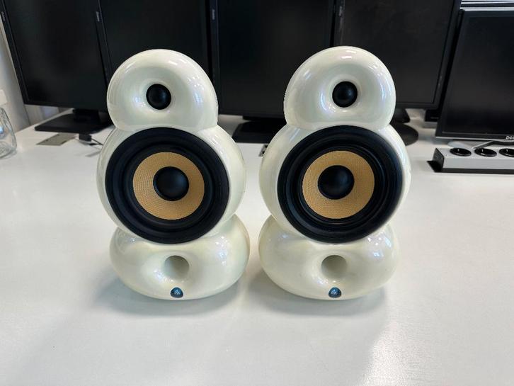 Blue Room MiniPod + wandbeugeltjes, Audio, Tv en Foto, Luidsprekers, Gebruikt, Front, Rear of Stereo speakers, 60 tot 120 watt