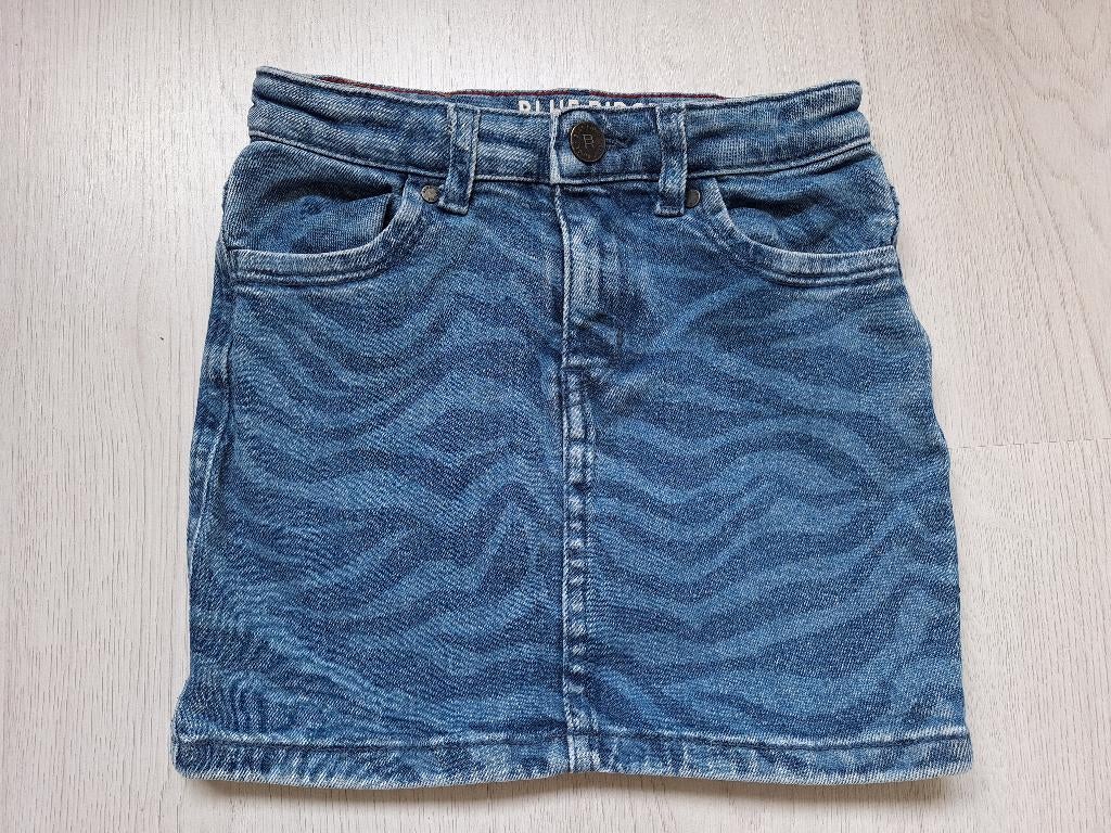 Blauwe korte jeans rok van WE Fashion, maat 122/128, Kinderen en Baby's, Kinderkleding | Maat 122, Gebruikt, Meisje, Ophalen of Verzenden